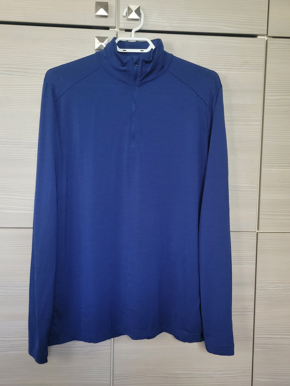 United Colors Of Benetton 100% Merino Wool pullover,Men's Quarter-Zip